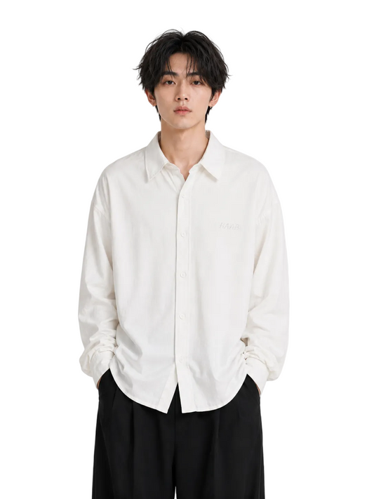 🇯🇵Tokyo Relaxed Shirt - white