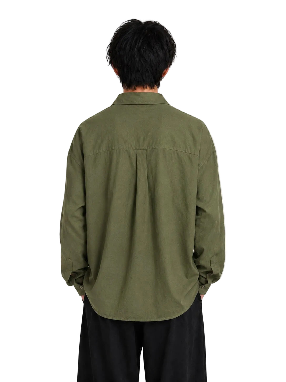 🇯🇵Tokyo Relaxed Shirt - army green