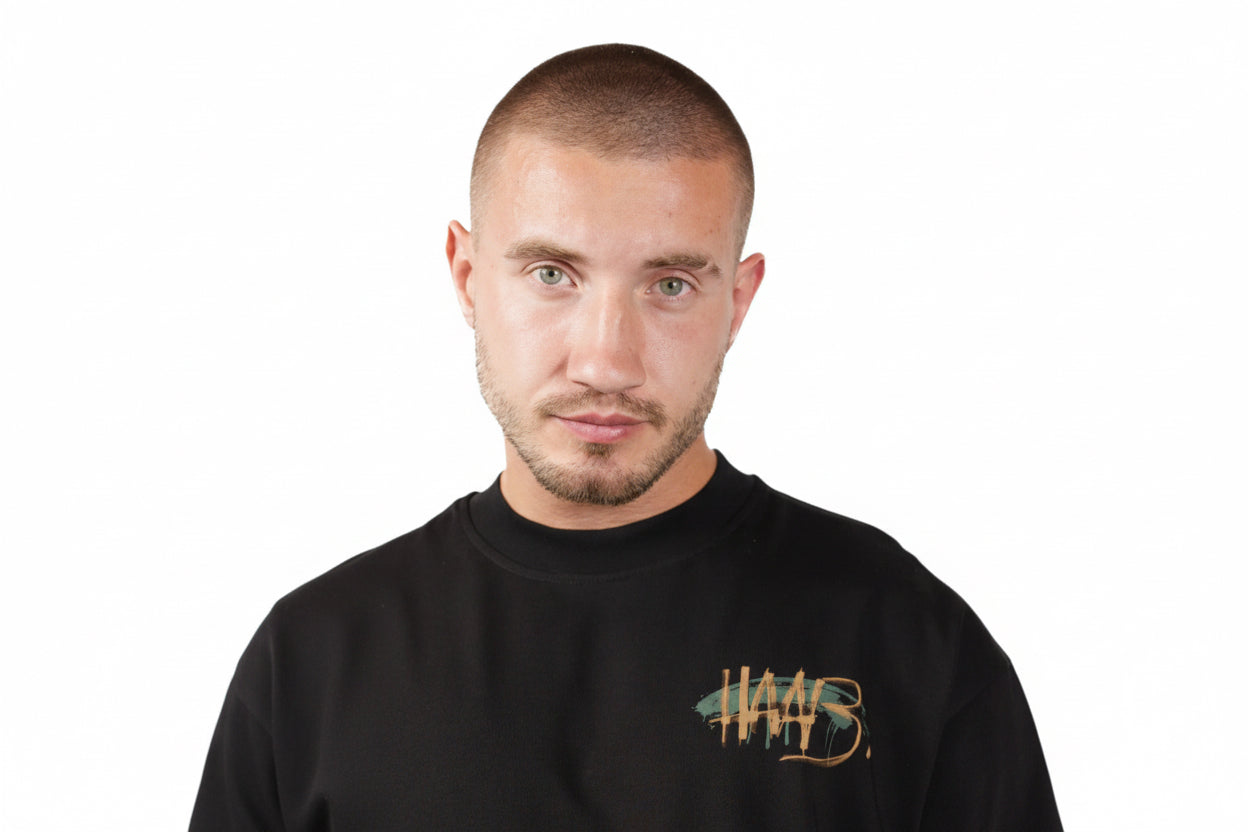 T-Shirt Schwarz streetart