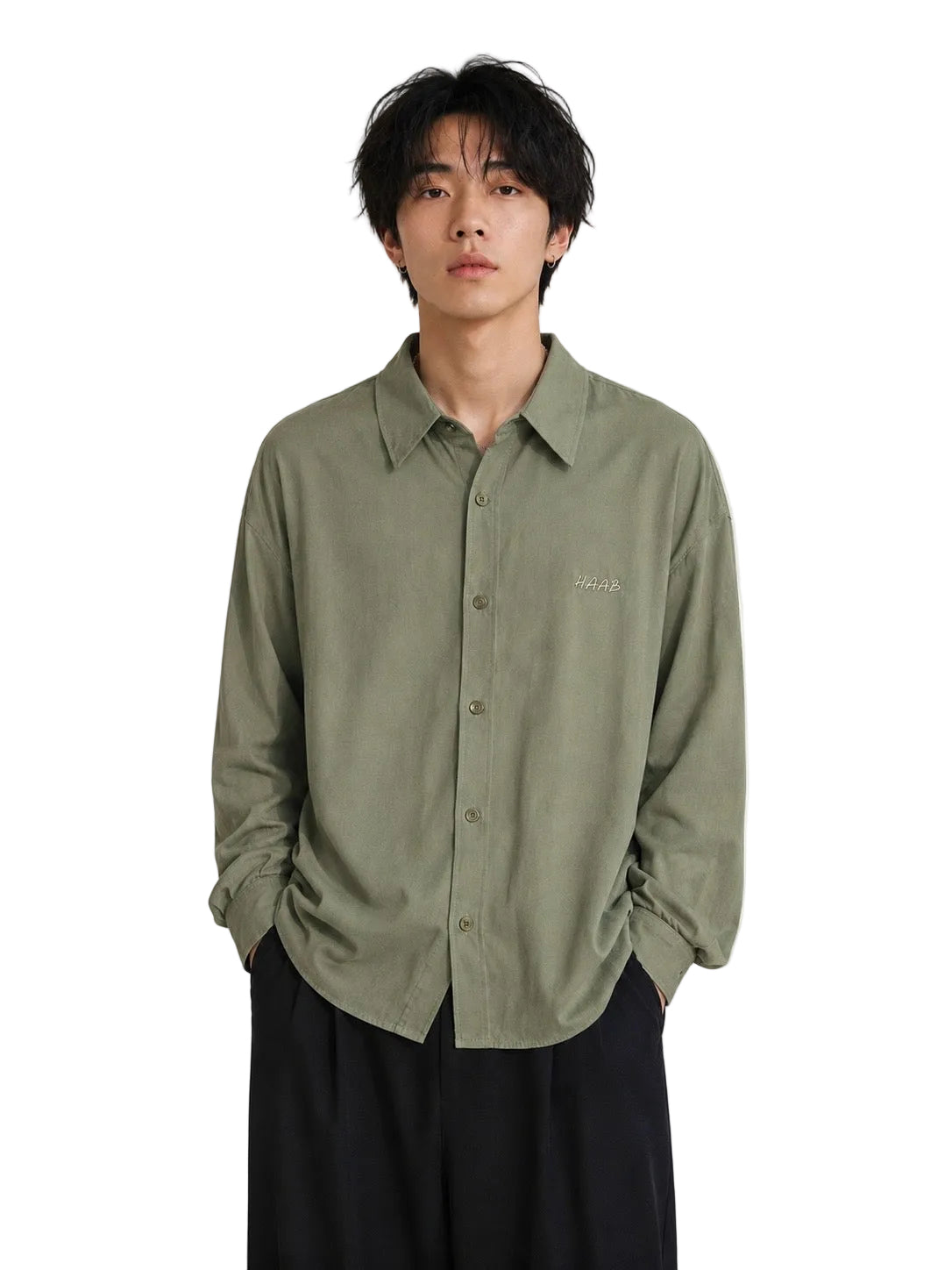 🇯🇵Tokyo Relaxed Shirt - olive