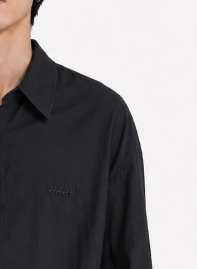🇯🇵 Tokyo Relaxed Shirt - black